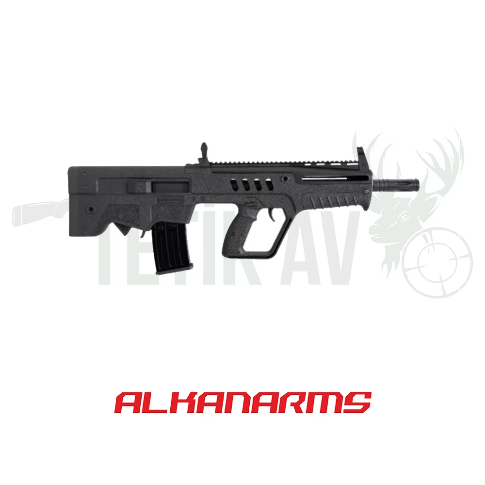Alkanarms 818 A1 Bullpup Av Tüfeği Alkanarms 818 A1 Bullpup 12 kalibre yarı otomatik şarjörlü taktik av tüfeği.