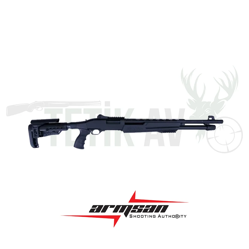 Armsan Armtac RS-X2 Pompalı Tüfek Armsan Armtac RS-X2 teleskopik dipçikli 12 kalibre taktik pompalı av tüfeği.