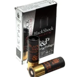 B&P Black Shock Magnum 12 kalibre 40 gram kaplamalı domuz kurşunu özellikleri.