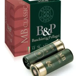 B&P MB Classic 32 gram 12 kalibre yüksek performanslı İtalyan av fişeği modeli.
