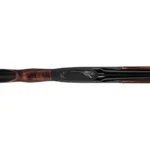 Benelli 828U Black 12 Kalibre süperpoze yivsiz av tüfeği siyah baskül detayı.