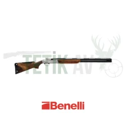 Benelli 828u Silver 12 kalibre süperpoze av tüfeği, yenilikçi çelik kilit sistemli İtalyan tasarımı.