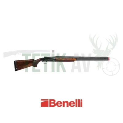 Benelli 828U Sport 12 kalibre süperpoze atış tüfeği, profesyonel trap ve skeet modeli.
