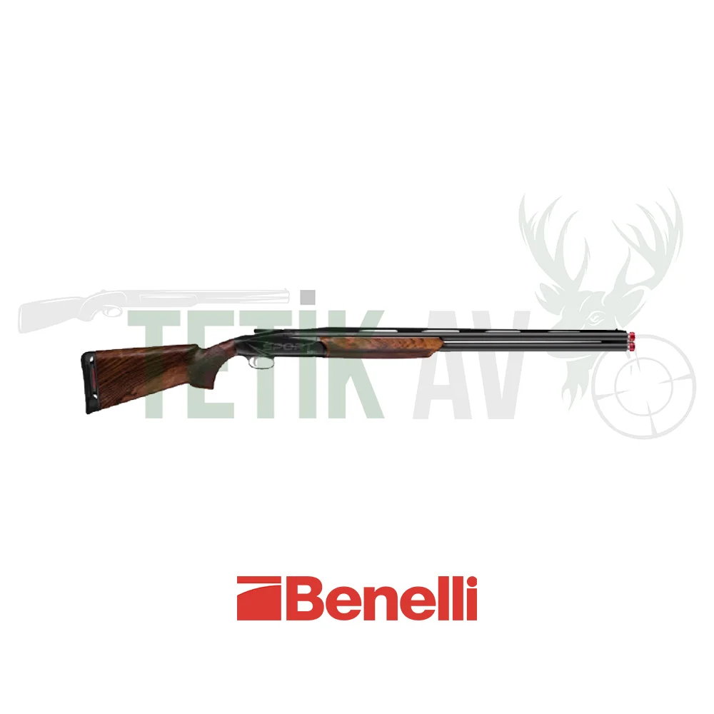 Benelli 828U Sport 12 kalibre süperpoze atış tüfeği, profesyonel trap ve skeet modeli.