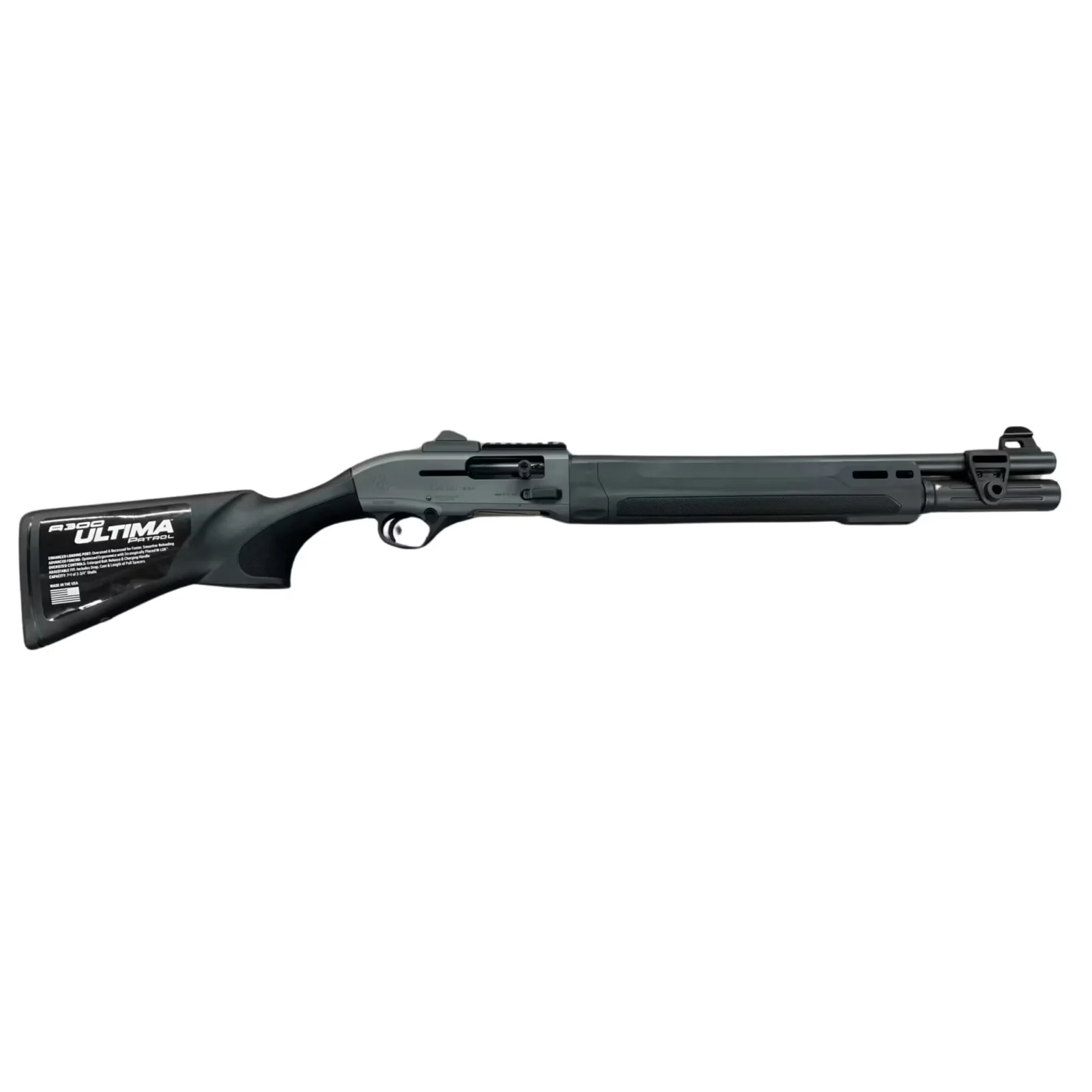 Beretta A300 Ultima Patrol Gray Beretta A300 Ultima Patrol Gray 12 kalibre taktik yarı otomatik av tüfeği.