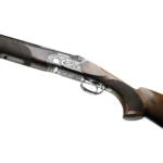 Profesyonel atıcılar için özel tasarlanmış Beretta DT11 L Floral 12 kalibre süperpoze trap tüfeği.