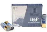 B&P Big Game Palla 12 kalibre 32 gram slug domuz av fişeği ve kutusu.