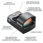 Bushnell RXS-100 1x25 4 MOA red dot refleks nişangah, taktik atış ve avcılık.