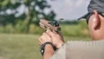 Tabanca ve tüfekler için Bushnell RXS-100 1x25 4 MOA taktik red dot nişangah.