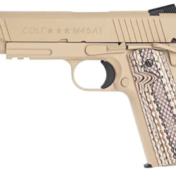 Cybergun Colt M45A1 Desert Blowback 6mm taktik tam metal airsoft tabanca.
