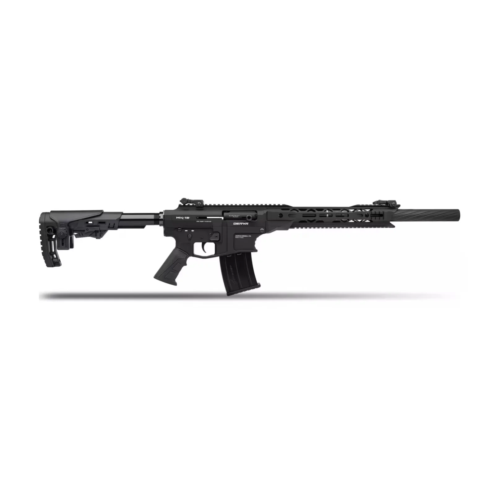 Derya MK-12 AS-101S Şarjörlü Tüfek Derya MK-12 AS-101S 12 Kalibre yarı otomatik taktik şarjörlü av tüfeği.