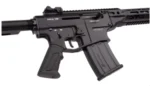 Derya MK-12 AS-101S 12 Kalibre siyah yarı otomatik şarjörlü taktik av tüfeği.