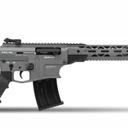Derya MK-12 AS-110SF 12 kalibre gri taktik şarjörlü av tüfeği.