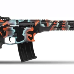 Derya MK-12 AS-151K 12 Kalibre yarı otomatik şarjörlü taktik av tüfeği renkli kamuflaj.