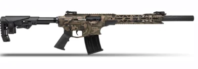 Derya Mk-12 As-154K 12 Kalibre yarı otomatik şarjörlü taktik av tüfeği kamuflaj