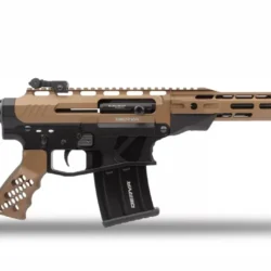 Derya MK-20 ES-202S bronz tasarımlı 20 kalibre şarjörlü yarı otomatik av tüfeği.