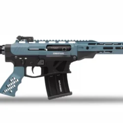Derya Mk-20 Es-216S mavi siyah 20 kalibre yarı otomatik şarjörlü av tüfeği.