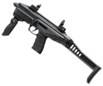 Ekol ES P95 B Blowback 4.5mm katlanır dipçikli taktik havalı tabanca.