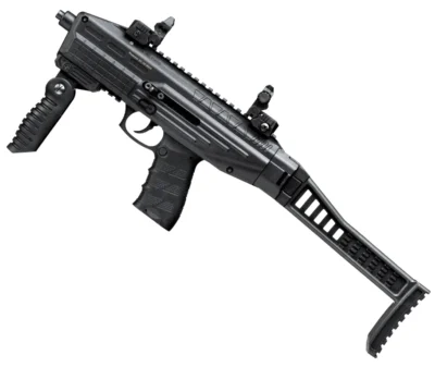 Ekol ES P95 B Blowback 4.5mm katlanır dipçikli taktik havalı tabanca.