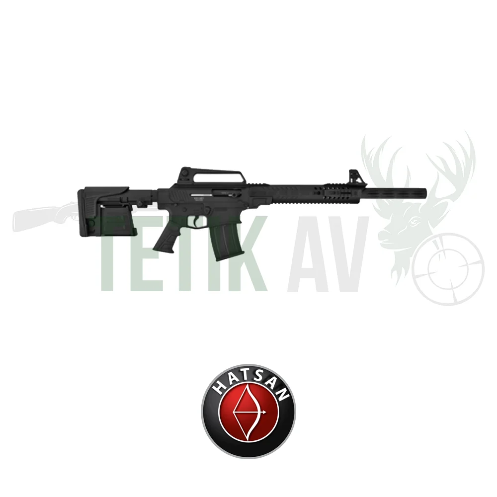 Hatsan Escort Sdx12 Taktik Tüfek Hatsan Escort Sdx12 Tactical şarjörlü 12 kalibre yarı otomatik taktik av tüfeği.