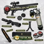 Hatsan Hercules 666 QE PCP havalı tüfek scuba tüplü kampanyalı full combo set.