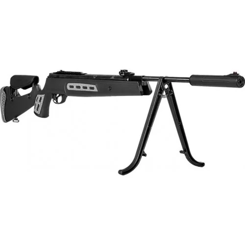 Hatsan Mod 125 Pro Qe Vortex Combo kırmalı havalı tüfek, susturuculu ve dürbünlü set.