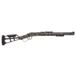 Hugtek Lvrtx Tactical 36 Kalibre kamuflaj desenli lever action yivsiz av tüfeği.