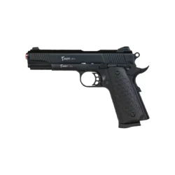 Kuzey 911 siyah 9mm P.A.K. kurusıkı ses tabancası, 1911 tasarımlı dayanıklı taktik eğitim silahı.