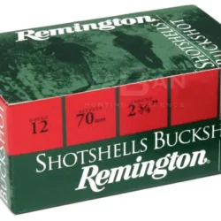 Remington İtalya üretimi 12 kalibre 9'lu şevrotin domuz avı ve taktik savunma fişeği.