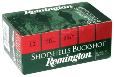 Remington İtalya üretimi 12 kalibre 9'lu şevrotin domuz avı ve taktik savunma fişeği.