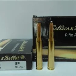 Sellier & Bellot .270 Win SP 150 grain yüksek performanslı yivli tüfek av fişeği.