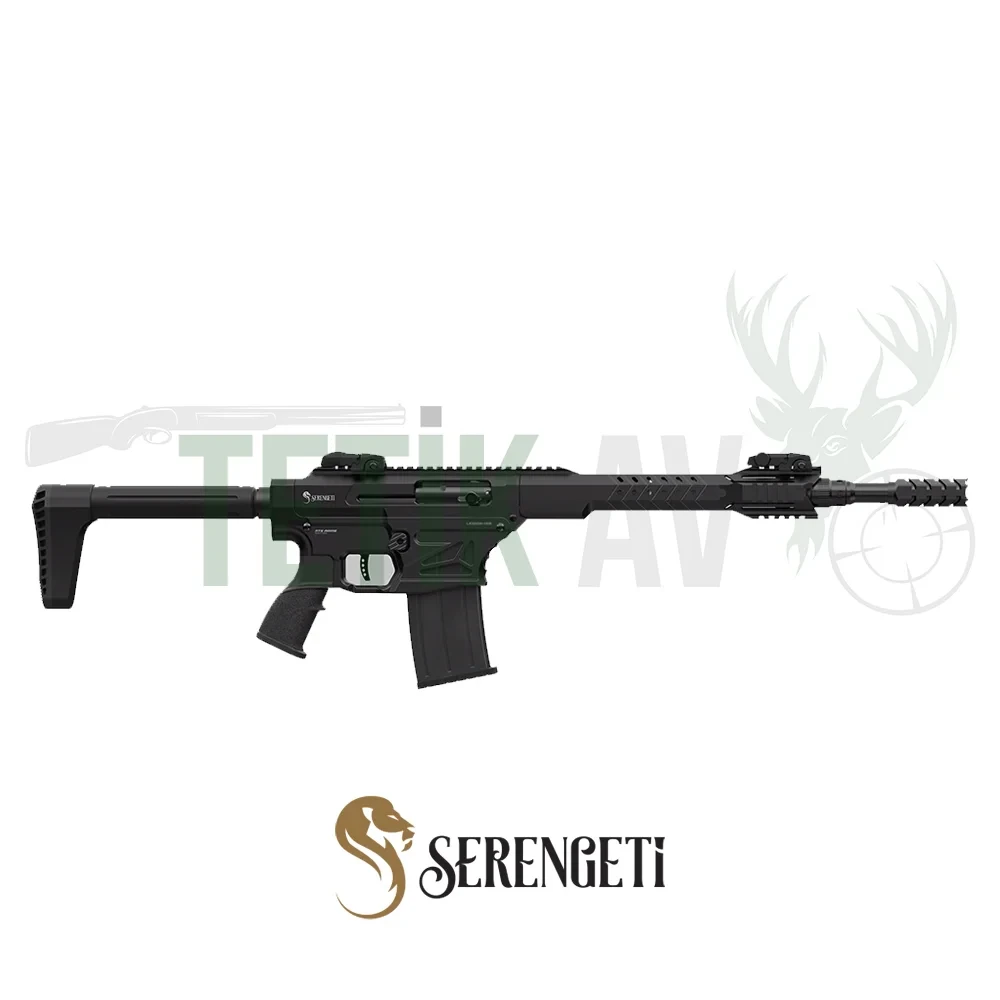 Serengeti Legion 120 Black 12 Kalibre Serengeti Legion 120 Black 12 Kalibre yarı otomatik şarjörlü av tüfeği.