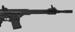 Serengeti Legion 120 Black 12 kalibre şarjörlü yarı otomatik taktik av tüfeği modeli.