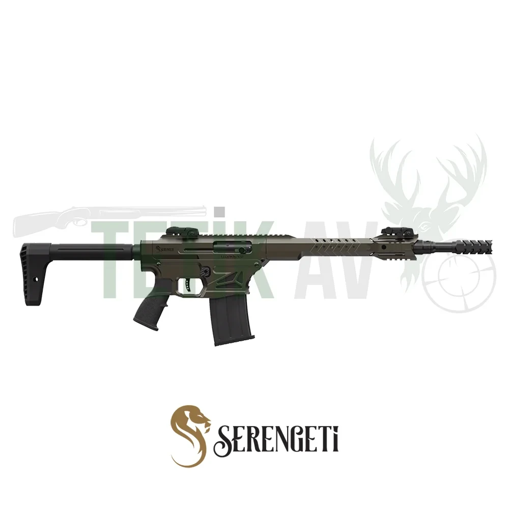 Serengeti Legion 120 CR305 Şarjörlü Tüfek Serengeti Legion 120 CR305 12 kalibre şarjörlü yarı otomatik taktik av tüfeği.