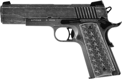 Gerçekçi geri tepmeli tam metal Sig Sauer 1911 We The People 4.5mm havalı tabanca.