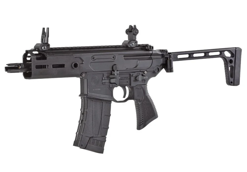 Sig Sauer MCX Rattler CO2 yarı ve tam otomatik 4.5mm taktik havalı tüfek