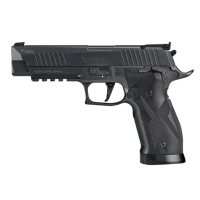 Sig Sauer X-Five siyah blowback 4.5mm havalı tabanca, CO2 sistemli full metal atış tabancası.