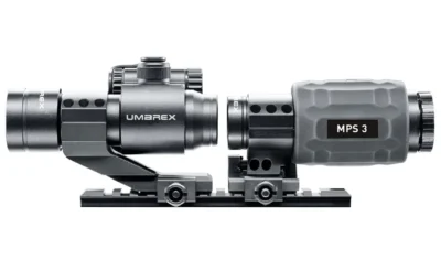 Umarex MPS3 Magnifier ve PS22 Red Dot 3x taktik nişangah seti.