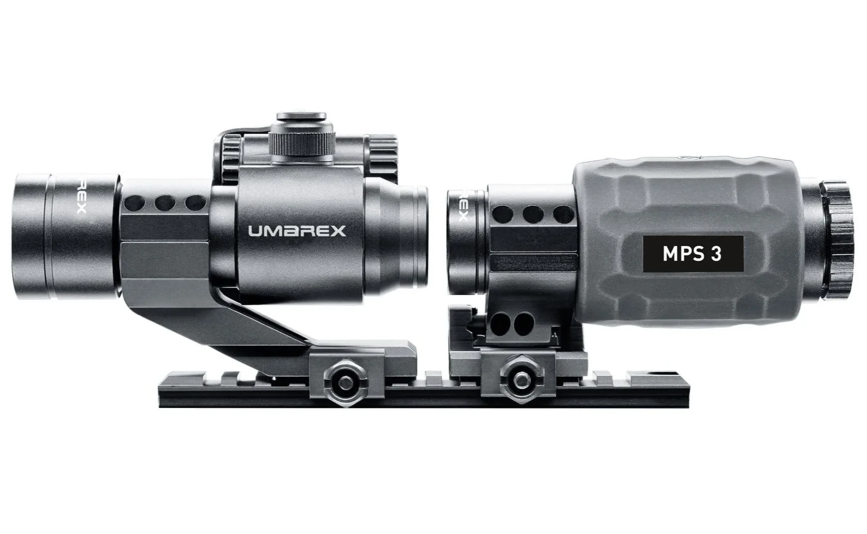 Umarex MPS3 & PS22 Nişangah Seti Umarex MPS3 Magnifier ve PS22 Red Dot 3x taktik nişangah seti.