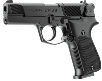 Umarex Walther CP88 4.5mm pellet atan tam metal CO2 havalı tabanca modeli.