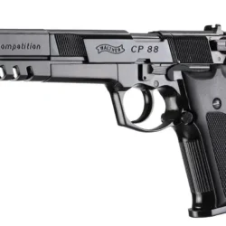 Umarex Walther CP88 Competition 4.5mm yarı otomatik havalı tabanca, CO2 tüplü full metal model.