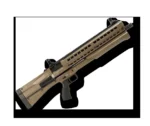 Utaş UTS-15 Burnt Bronz 12 kalibre pompalı taktik av tüfeği, yüksek kapasiteli bullpup tasarımı.
