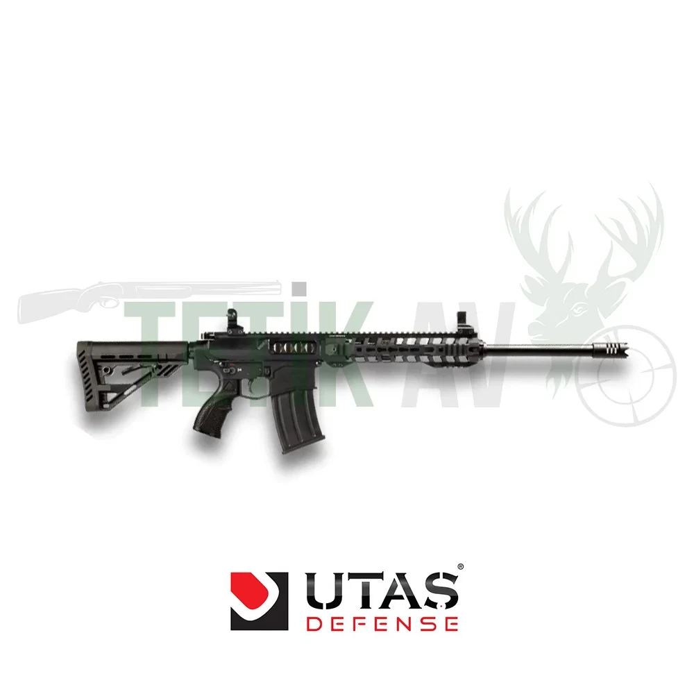 Utas XTR-12 Black Şarjörlü Tüfek Utas XTR-12 Black 12 Kalibre taktik şarjörlü yarı otomatik av tüfeği.