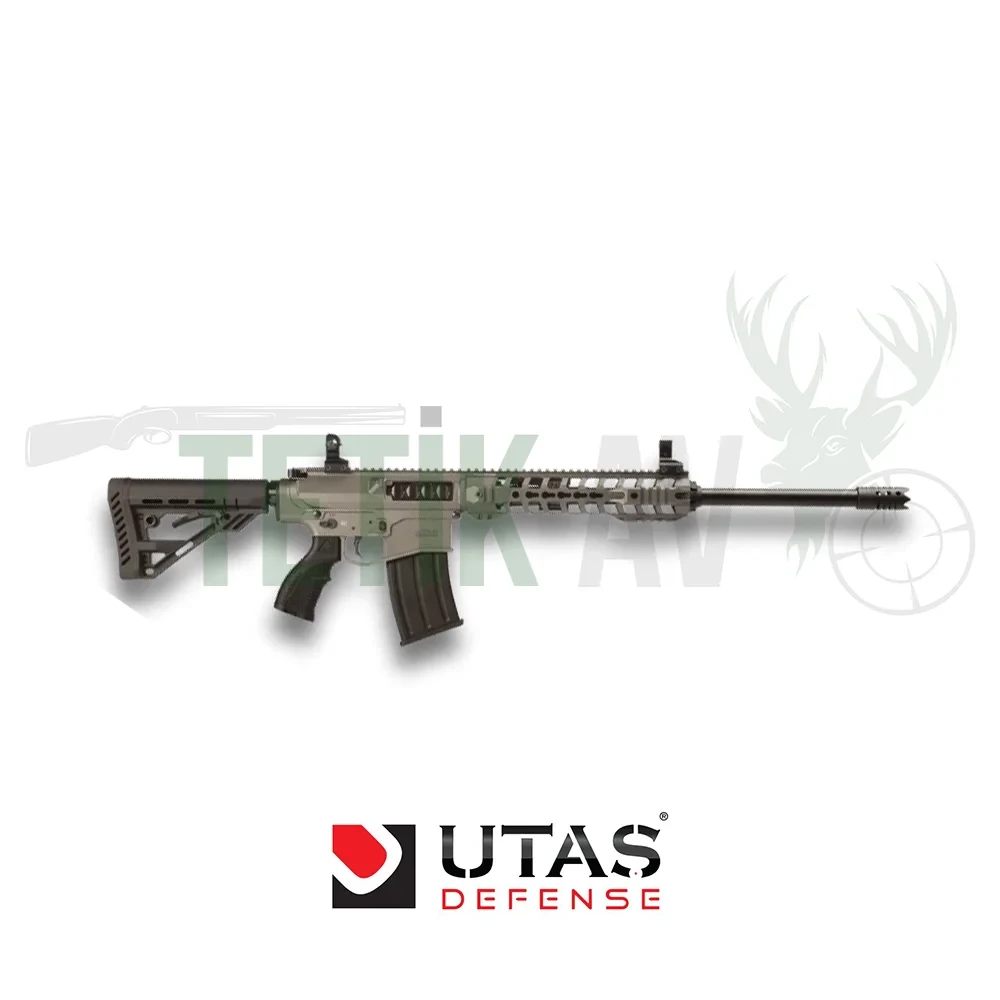 Utaş XTR-12 Tungsten Şarjörlü Tüfek Utaş XTR-12 Tungsten 12 Kalibre şarjörlü yarı otomatik taktik av tüfeği.