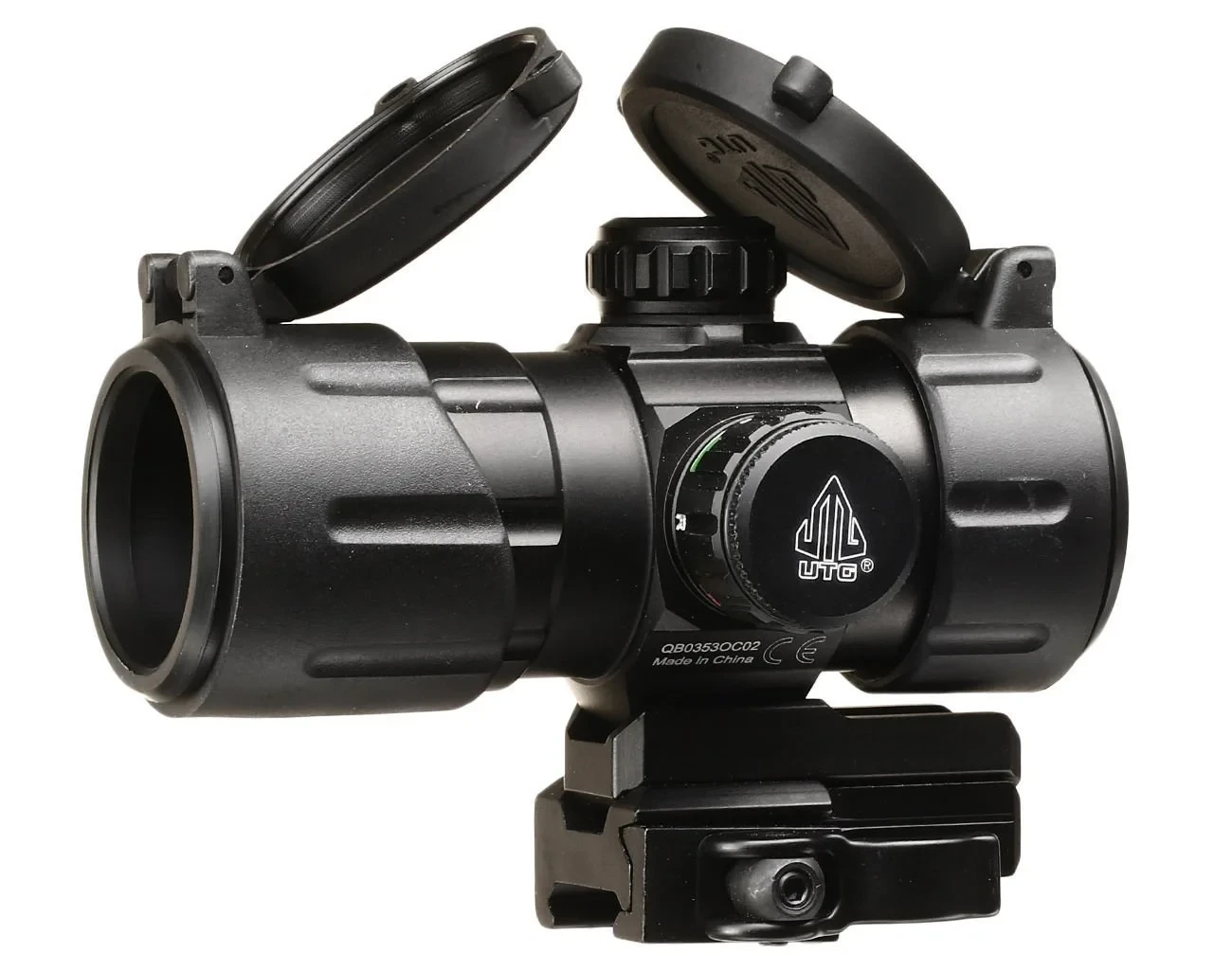 Utg Ds3840w CQB Taktik Nişangah Utg Ds3840w CQB Red Green Dot 1x taktik nişangah av ve savunma tüfekleri için