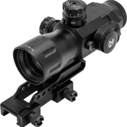 UTG T4IETDQ Prismatic Red/Green T-Dot taktik optik nişangah ve tüfek dürbünü.
