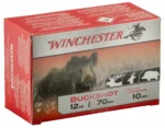 Winchester 12 kalibre 12 pellets şevrotin domuz avı ve savunma fişeği