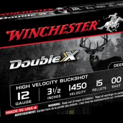 Winchester Double-X 12 kalibre 15 pellet süper magnum şevrotin av fişeği fiyatları ve özellikleri.