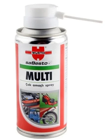 Würth Multi 150 ml çok amaçlı silah bakım ve pas sökücü sprey yağ.
