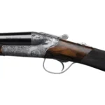 Beretta 486 Parallelo 12 Kalibre lüks çifte av tüfeği, ceviz kundak ve gravürlü kasa.